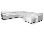 Grace Nicoletti Top Grain Leather Sofa