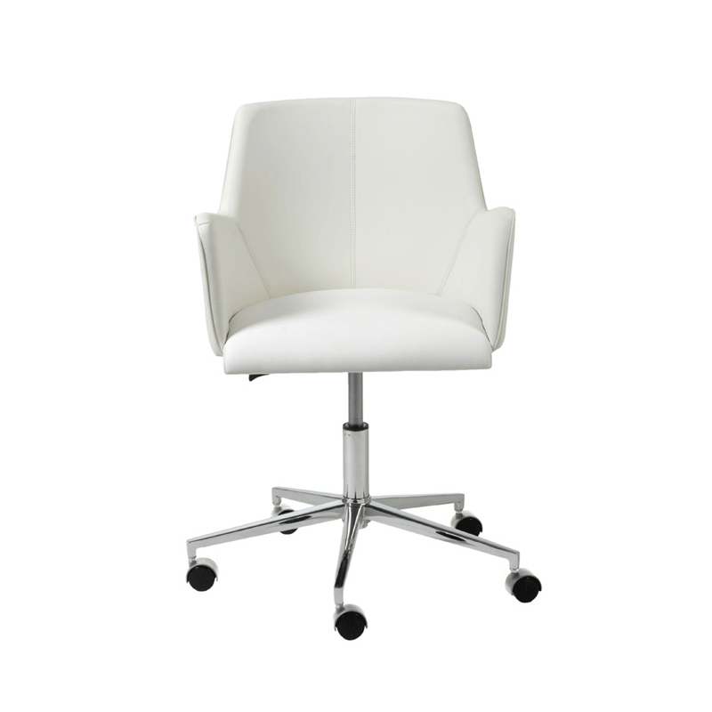 white desk chair