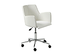 Sunny White Swivel Office Chair