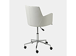 Sunny White Swivel Office Chair