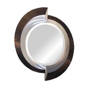 Crescents Decorative Mirror-Aluminum