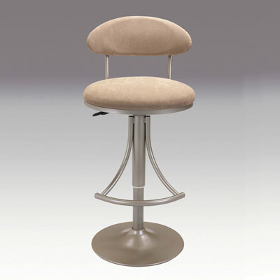 Silver gray bar stool CR102