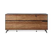 Zebrano Wood Credenza by Unique Furniture