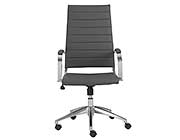 Axel High Back Office Chair in Grey