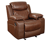 Warm Brown Rocket Recliner CO 11R