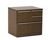 U-Shaped Office Desk With Semi Lateral Pedestal & Hutch CH-V-727