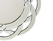 Contemporary Designer Mirror Round Twist HRE 008