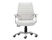 Sleek Modern Office Chair Z329 in White