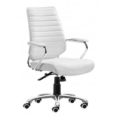 Sleek Modern Office Chair Z329 in White