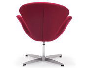 Modern Arm Chair Z309 in carnelian red