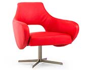 Modern Red Lounge Chair VG55