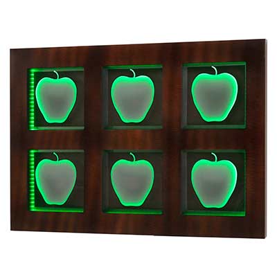 Contemporary Wall art with Led Bulbs NL239