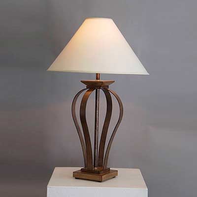 Table Lamp with Cream Shade NL892
