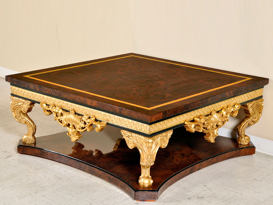 Fancy on sale coffee table