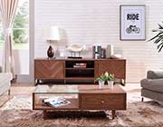 Walnut Veneer TV Stand VG 151