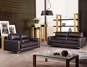 Italian Leather Sofa Set AEK-16