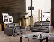 Italian Leather Sofa Set AEK-16