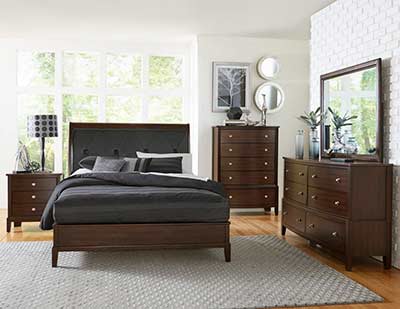 Button Tufted Bedroom set HE730