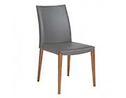 White Side Chair Set of 2 Estyle 840