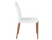 White Side Chair Set of 2 Estyle 840
