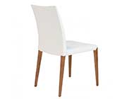 White Side Chair Set of 2 Estyle 840