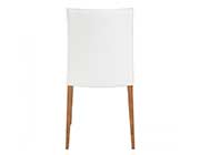 White Side Chair Set of 2 Estyle 840