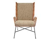 Natural Fabric Accent Chair NP 401