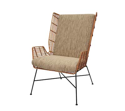 Natural Fabric Accent Chair NP 401