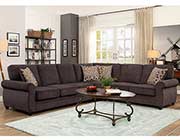 Chocolate Sectional Sofa sleeper CO 450