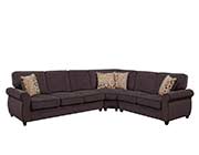 Chocolate Sectional Sofa sleeper CO 450