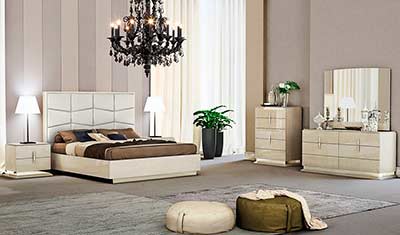 Light Walnut Veneer Bedroom NJ 897