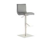 Gray Leatherette Bar-Counter Stool Estyle 959