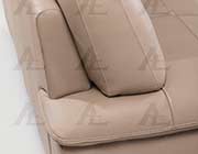 Tan Italian leather sofa AEK 72