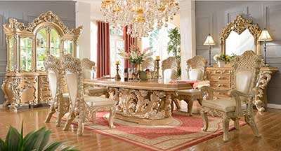 Classic Dining Table HD 012