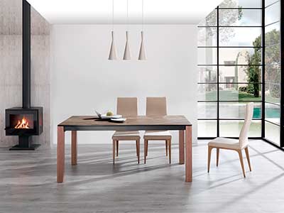 Ceramic Top Extendable Dining Table EF Hierro
