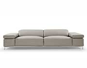 Grey leather sofa NJ 800