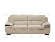 Light Gray Genuine Leather Sofa set AE 113