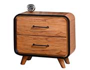 Kids Bed in Oak and Black AC Charlotta