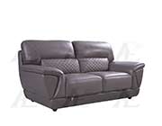 Dark Tan Leather Sofa set AE 99