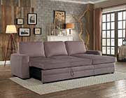 Sectional Sofa Bed w/Storage HE211