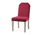 Red Fabric Dining Chair Sofia