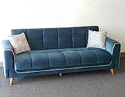 Blue Fabric Sofa Bed Armand