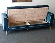 Blue Fabric Sofa Bed Armand