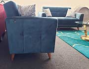 Blue Fabric Sofa Bed Armand