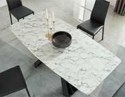 Marble Top Extendable Dining Table EF 251
