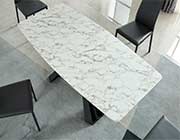 Marble Top Extendable Dining Table EF 251