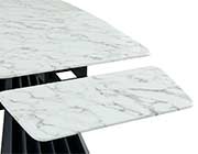Marble Top Extendable Dining Table EF 251