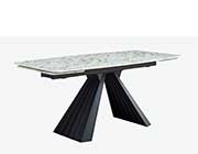 Marble Top Extendable Dining Table EF 251