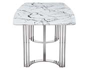 Silver Marble Dining Table EF 131