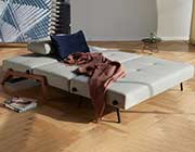 Fabric Sofa bed in Dark wood IL 878